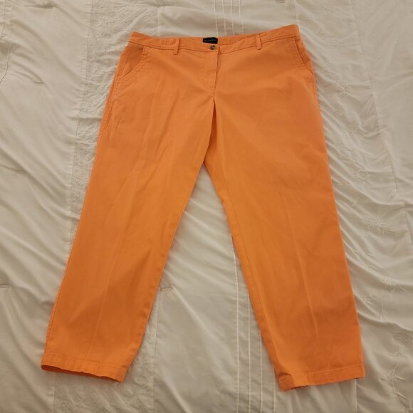 Size 16P Talbots Relaxed Chico Pants. Cotton Classic Comfort & Style. - Picture 1 of 8